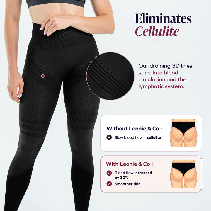 Leggings 3D | Nero