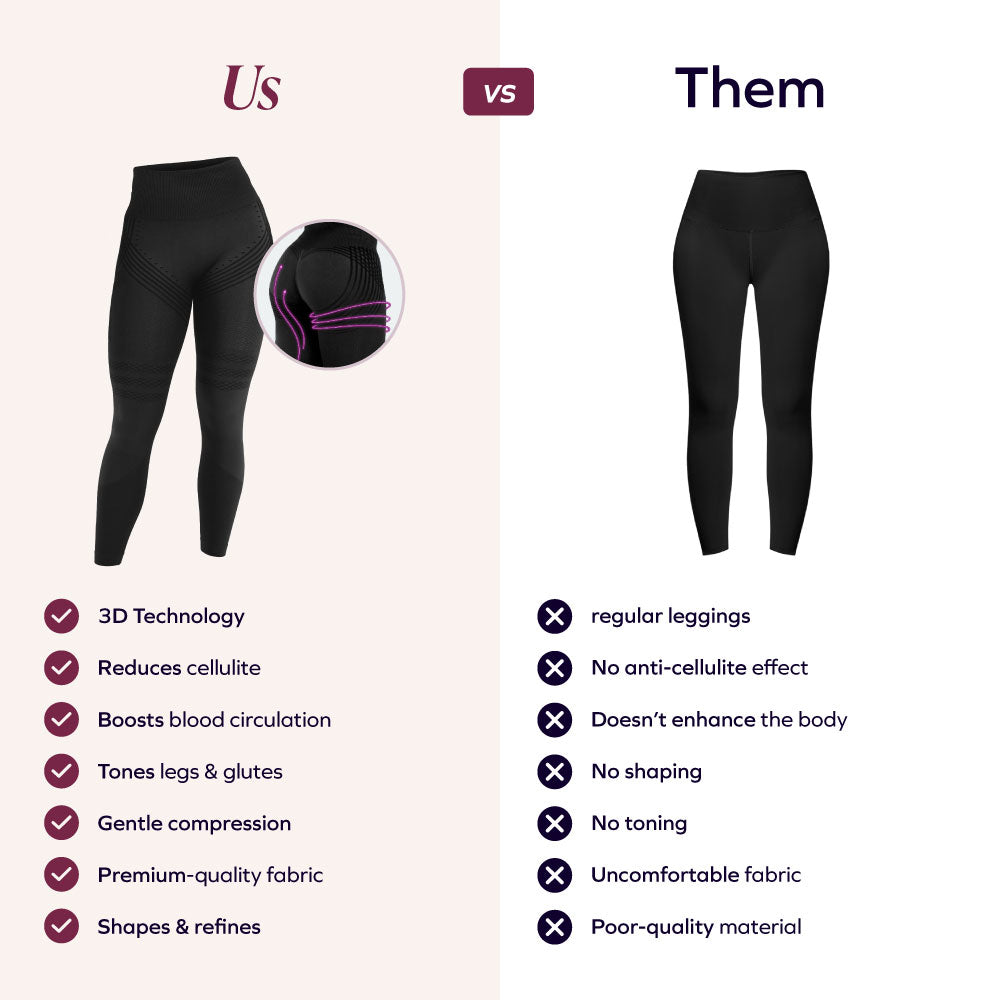 Leggings 3D | Nero