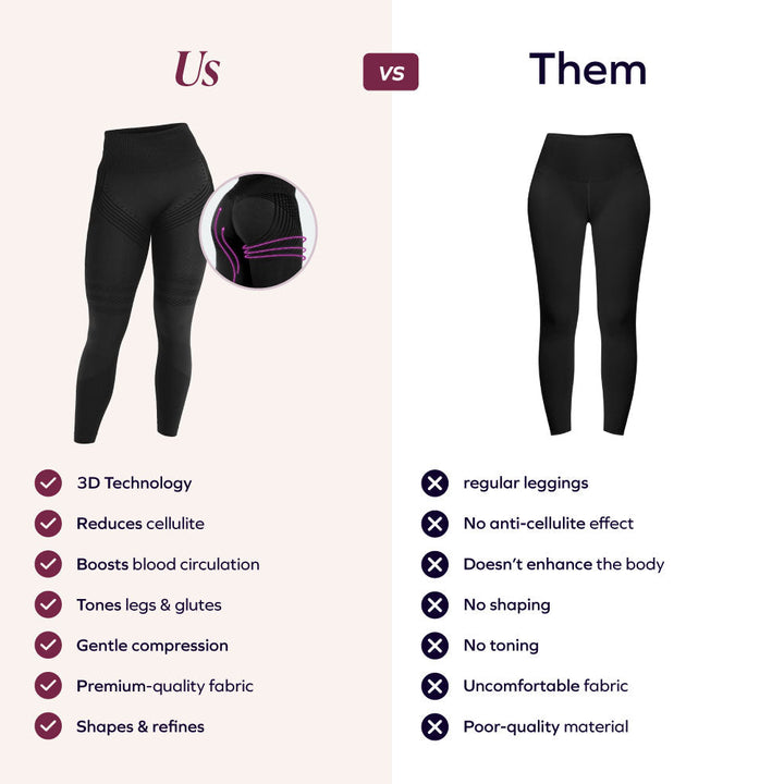 Leggings 3D | Nero